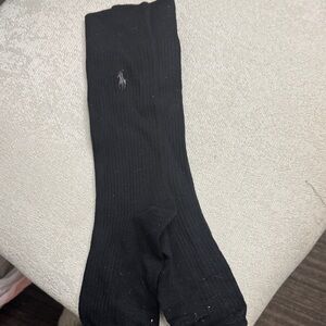 Polo by Ralph Lauren Men's Black Dress Socks